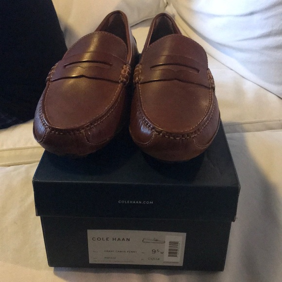cole haan grant canoe penny loafer